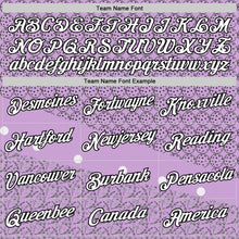 Загрузить изображение в средство просмотра галереи, Custom Light Purple White-Black 3D Pickleball Balls Floral Performance T-Shirt