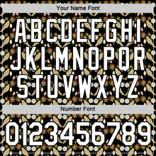 Charger l'image dans la galerie, Custom Black White 3D Pickleball Paddles Balls Floral Performance T-Shirt