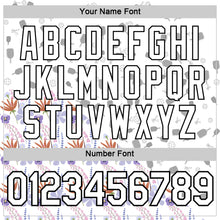 Charger l'image dans la galerie, Custom White Black 3D Pickleball Paddles Balls Floral Performance T-Shirt