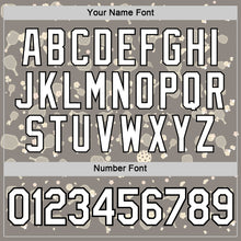 Load image into Gallery viewer, Custom Gray White-Black 3D Pickleball Paddles Balls Floral Performance T-Shirt