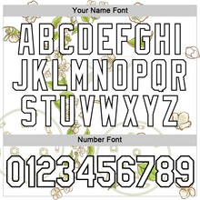 Charger l'image dans la galerie, Custom White Black 3D Pickleball Paddles Balls Floral Performance T-Shirt