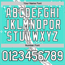 Charger l'image dans la galerie, Custom Green White-Black 3D Pickleball Paddles Balls Floral Performance T-Shirt