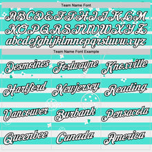 Загрузить изображение в средство просмотра галереи, Custom Green White-Black 3D Pickleball Paddles Balls Floral Performance T-Shirt