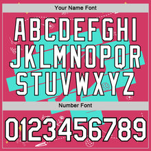 Загрузить изображение в средство просмотра галереи, Custom Green White Red-Black 3D Pickleball Paddles Performance T-Shirt