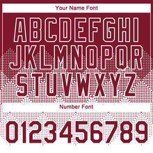 Charger l'image dans la galerie, Custom Crimson White 3D Pattern Design Gradient Square Shapes Performance T-Shirt