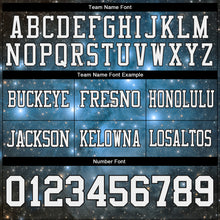 Load image into Gallery viewer, Custom Tie Dye White-Black 3D Pattern Abstract Trendy Holographic Vaporwave Style Authentic Football Jersey