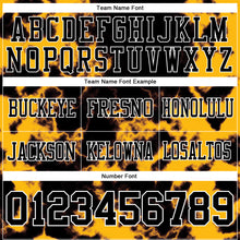 Load image into Gallery viewer, Custom Tie Dye Black-White 3D Pattern Authentic Football Jersey