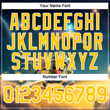 Загрузить изображение в средство просмотра галереи, Custom Blue Yellow-White 3D Funny Pickleball Paddles Balls Performance T-Shirt