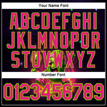 Загрузить изображение в средство просмотра галереи, Custom Blue Hot Pink-Neon Green 3D Funny Pickleball Paddles Balls Performance T-Shirt