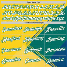 Load image into Gallery viewer, Custom Yellow White-Kelly Green 3D Pattern Design Brazil Jamaica Sportswear Performance T-Shirt