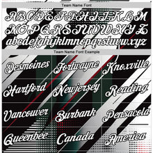 Load image into Gallery viewer, Custom White Black-Red 3D Pattern Design Gradient Sportswear Performance T-Shirt