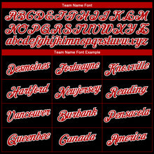 Load image into Gallery viewer, Custom Black Red-White 3D Pattern Design Gradient Style Twinkle Star Performance T-Shirt