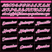 Charger l'image dans la galerie, Custom Black Pink-White 3D Pattern Design Gradient Style Twinkle Star Performance T-Shirt