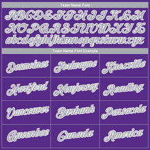 Загрузить изображение в средство просмотра галереи, Custom Purple Gray-White 3D Pattern Design Gradient Style Twinkle Star Performance T-Shirt