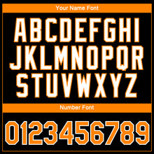 Загрузить изображение в средство просмотра галереи, Custom Black Bay Orange-White 3D Pattern Design Gradient Style Twinkle Star Performance T-Shirt