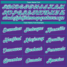 Загрузить изображение в средство просмотра галереи, Custom Purple Teal-White 3D Pattern Design Gradient Style Twinkle Star Performance T-Shirt