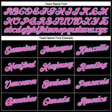 Загрузить изображение в средство просмотра галереи, Custom Black Pink-Light Blue 3D Pattern Design Gradient Style Twinkle Star Performance T-Shirt