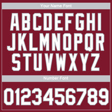 Laden Sie das Bild in den Galerie-Viewer, Custom Crimson White-Gray 3D Pattern Design Gradient Style Twinkle Star Performance T-Shirt