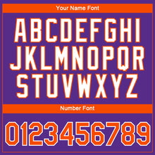 Загрузить изображение в средство просмотра галереи, Custom Purple Orange-White 3D Pattern Design Gradient Style Twinkle Star Performance T-Shirt