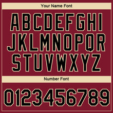 Charger l'image dans la galerie, Custom Crimson Black-Cream 3D Pattern Design Gradient Style Twinkle Star Performance T-Shirt