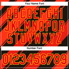 Load image into Gallery viewer, Custom Black Fire Red-Yellow 3D Pattern Design Patriot USA Heat Sportswear Performance T-Shirt