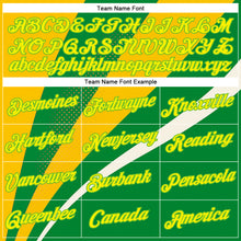 Charger l'image dans la galerie, Custom Green Light Yellow Aurora Green-Yellow 3D Pattern Design Brazil Sportswear Performance T-Shirt