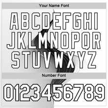Load image into Gallery viewer, Custom White Black 3D Pattern Design Monochrome Curve Line Sportswear Performance T-Shirt