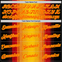 Загрузить изображение в средство просмотра галереи, Custom Yellow Orange 3D Pattern Design Gradient Spain Sportswear Performance T-Shirt