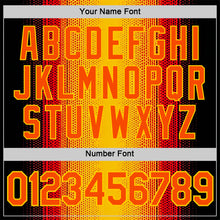 Загрузить изображение в средство просмотра галереи, Custom Yellow Orange 3D Pattern Design Gradient Spain Sportswear Performance T-Shirt