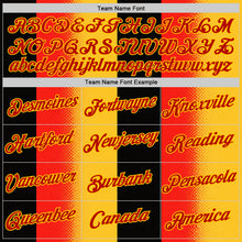 Charger l'image dans la galerie, Custom Yellow Red-Black 3D Pattern Design Germany Sportswear Performance T-Shirt