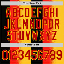 Charger l'image dans la galerie, Custom Yellow Red-Black 3D Pattern Design Germany Sportswear Performance T-Shirt