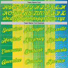 Загрузить изображение в средство просмотра галереи, Custom Yellow Light Yellow-Grass Green 3D Pattern Design Brazil Africa Sportswear Performance T-Shirt