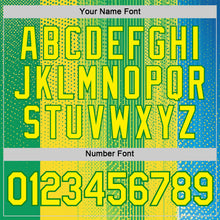 Загрузить изображение в средство просмотра галереи, Custom Yellow Light Yellow-Grass Green 3D Pattern Design Brazil Africa Sportswear Performance T-Shirt