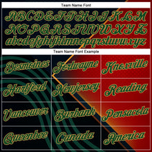 Загрузить изображение в средство просмотра галереи, Custom Black Green Red-Old Gold 3D Pattern Design Germany Meixico Sportswear Performance T-Shirt