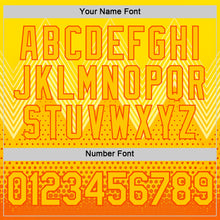 Загрузить изображение в средство просмотра галереи, Custom Yellow Orange 3D Pattern Design Spain Sportswear Performance T-Shirt