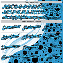 Load image into Gallery viewer, Custom White Sky Blue-Black 3D Pattern Design Argentina Sportswear Performance T-Shirt