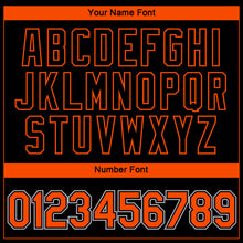 Загрузить изображение в средство просмотра галереи, Custom Black Orange-Gray 3D San Francisco City Edition Fade Fashion Performance T-Shirt