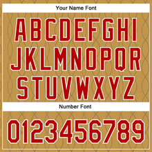 Загрузить изображение в средство просмотра галереи, Custom Stitched Old Gold Red Steel Gray-White 3D Pattern Design Curve Line Geometric Shape Sports Pullover Sweatshirt Hoodie