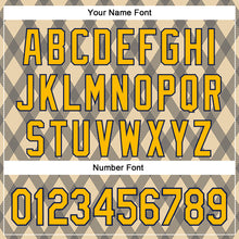 Загрузить изображение в средство просмотра галереи, Custom Stitched City Cream Gold Steel Gray-Navy 3D Pattern Design Line Geometric Shape Sports Pullover Sweatshirt Hoodie