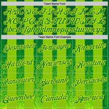 Charger l'image dans la galerie, Custom Green Grass Green Yellow-Light Yellow 3D Pattern Design Brazil Stripe Sportswear Performance T-Shirt