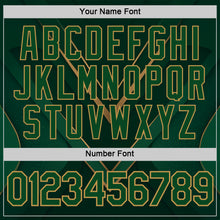 Charger l'image dans la galerie, Custom Green Old Gold 3D Pattern Design Mexico Africa Sportswear Performance T-Shirt