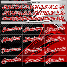 Charger l'image dans la galerie, Custom Stitched Red Black-White 3D Pattern Design Canada Germany Inspired Claw Mark Sportswear Pullover Sweatshirt Hoodie