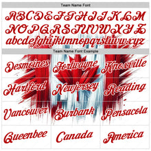 Laden Sie das Bild in den Galerie-Viewer, Custom Stitched White Red 3D Pattern Design Canada Maple Sportswear Pullover Sweatshirt Hoodie