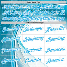 Загрузить изображение в средство просмотра галереи, Custom Stitched Blue Sky Blue-White 3D Pattern Design Argentine Inspired Geometric Shape Sportswear Pullover Sweatshirt Hoodie