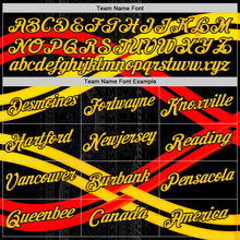 Загрузить изображение в средство просмотра галереи, Custom Stitched Black Yellow-Red 3D Pattern Design Germany Inspired Stripe Subtle Tribal Sportswear Pullover Sweatshirt Hoodie