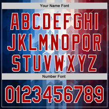 Загрузить изображение в средство просмотра галереи, Custom Stitched Blue Red-White 3D Pattern Design American French Inspired Geometric Shape Sportswear Pullover Sweatshirt Hoodie