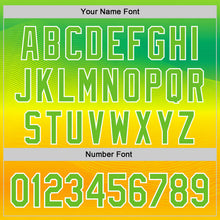 Charger l'image dans la galerie, Custom Stitched Green Aurora Green Yellow-White 3D Pattern Design Brazil Inspired Gradien Line Sportswear Pullover Sweatshirt Hoodie