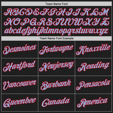 Load image into Gallery viewer, Custom Stitched Black Light Blue-Red 3D Pattern Design Abstract Brush Stroke Sports Pullover Sweatshirt Hoodie