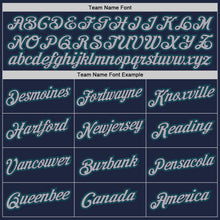 Charger l'image dans la galerie, Custom Stitched Navy Gray-Teal 3D Pattern Design Abstract Brush Stroke Sports Pullover Sweatshirt Hoodie