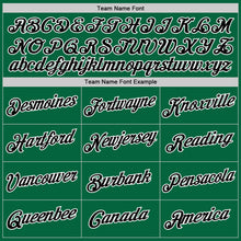 Загрузить изображение в средство просмотра галереи, Custom Stitched Kelly Green Black-White 3D Pattern Design Abstract Brush Stroke Sports Pullover Sweatshirt Hoodie